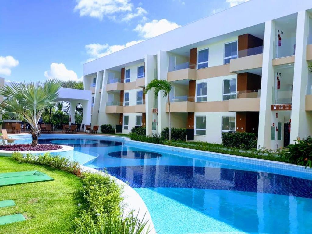 Apto Guarajuba Praia Condominio Porto Smeralda-100 Metros Da Praia Ngoại thất bức ảnh
